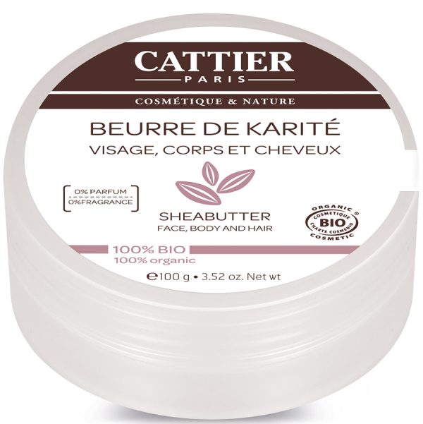 Cattier unt de shea pur dezodorizat