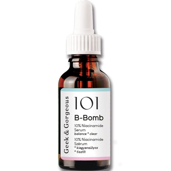 Geek and Gorgeous B-Bomb, ser cu 10% niacinamide (30ml)