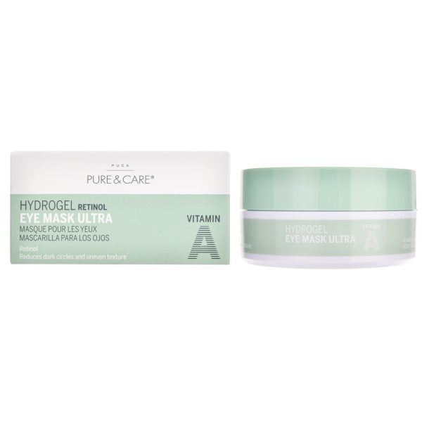 Eye Mask in Jar-Vitamin A Patchuri de hidrogel pentru ochi cu retinol Puca