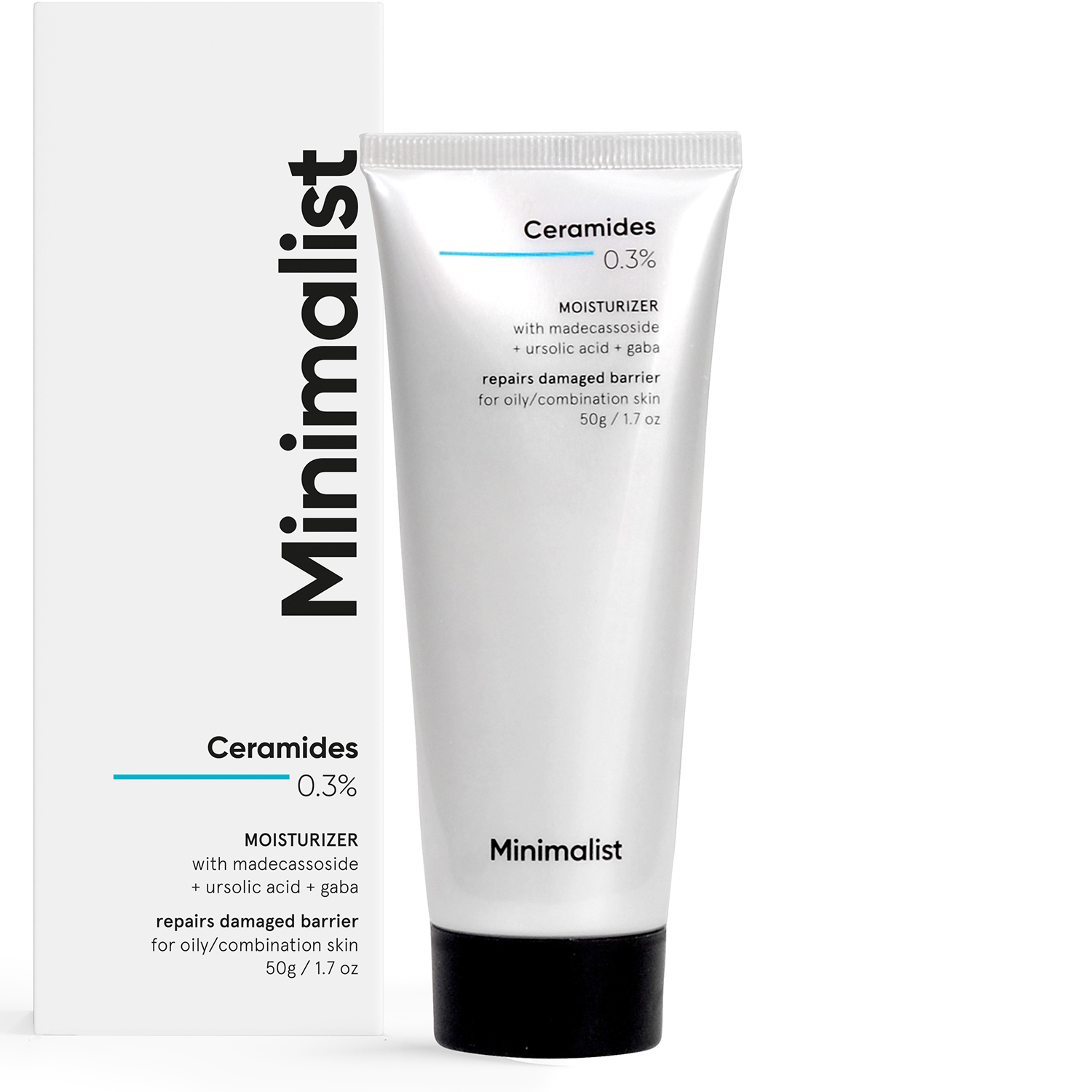 Minimalist crema-gel cu ceramide si madecadoside