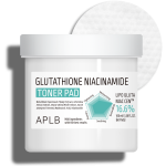 APLB GLUTATHIONE NIACINAMIDE TONER PAD - dischete calmante și iluminatoare (60 bucăți)