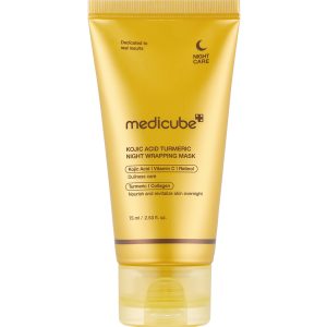 Mască de noapte tip film cu acid kojic și turmeric (75ml)