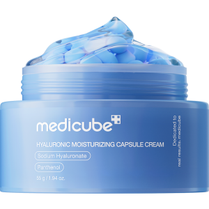Cremă hidratantă cu capsule de acid hialuronic (55g)