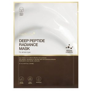 Mască iluminatoare tip șervețel cu peptide